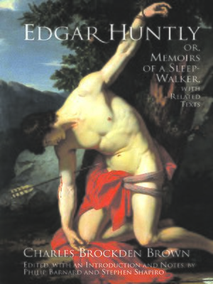 cover image of Edgar Huntly; or, Memoirs of a Sleep-Walker